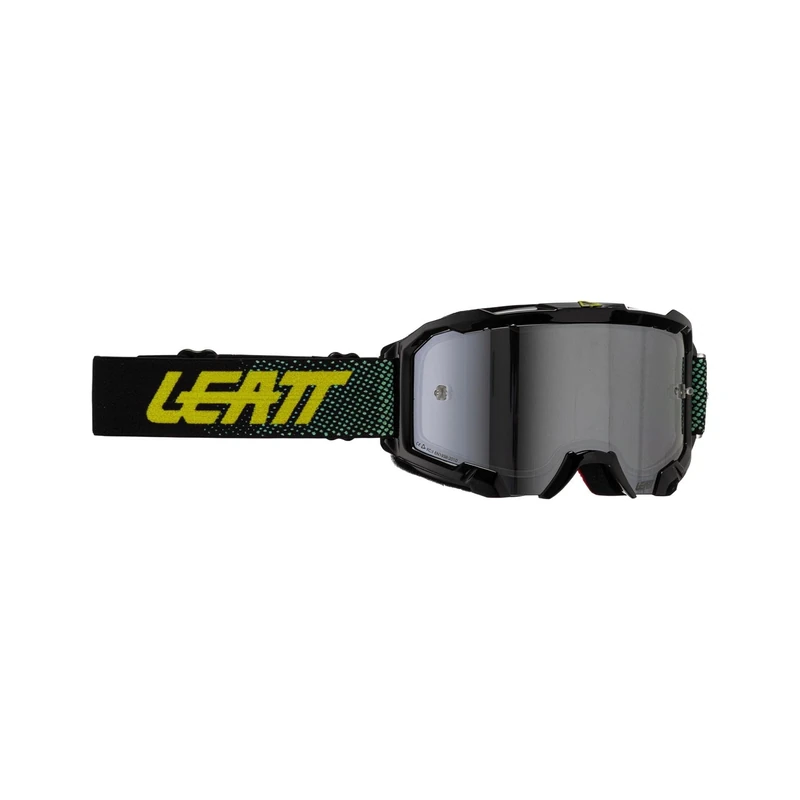 Leatt Velocity 4.5 IRIZ 50 VLT Unisex Adult Glasses Black Silver X, Black, One Size
