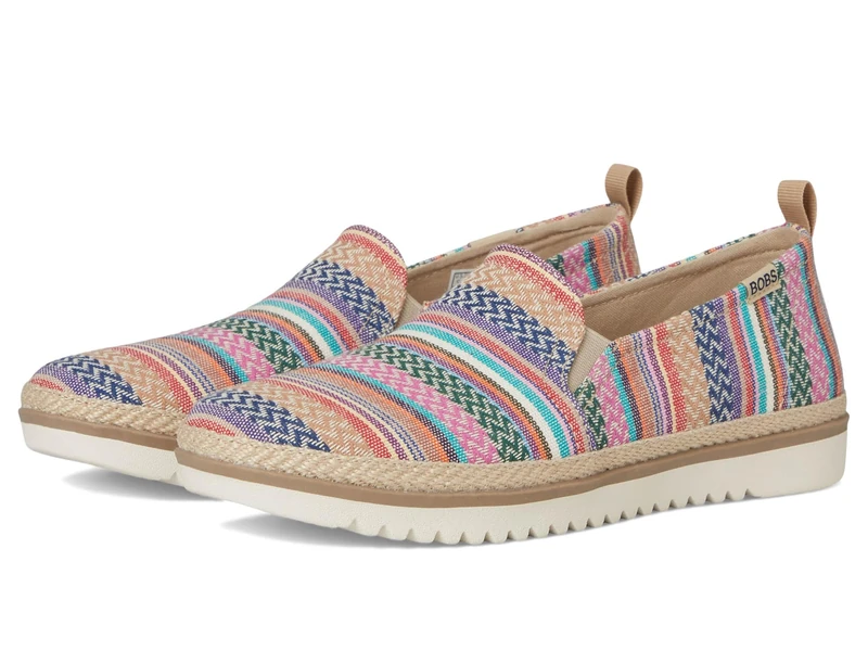 Skechers Women's Flexpadrille Lo-on Detail Ballet Flat, Multi, 6