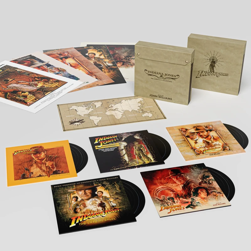 Indiana Jones: The Complete Collection[10 LP Boxset] [Vinyl LP] [VINYL]