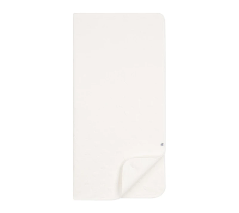 Petit Bateau Unisex Baby A0AVY Blanket - White, 85 x 85cm