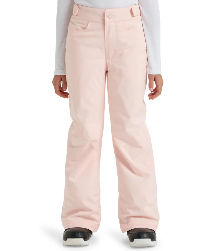 Roxy Snow Pant Backyard Girl Pant Girl's Pink 12