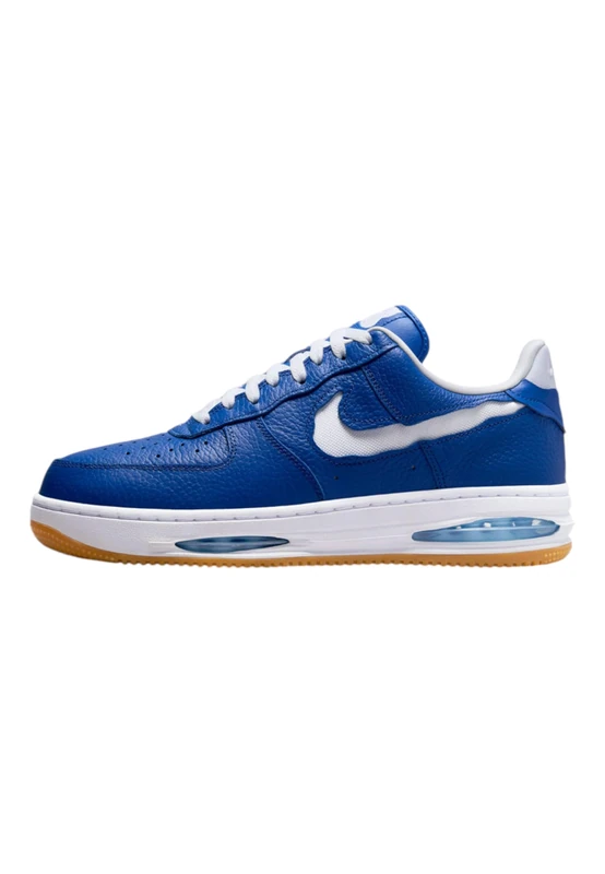 NIKE HF3630-400 Air Force 1 Low EVO Men TM Royal/White-Aquarius Blue-Gum Yellow UK 7.5 - Image 1