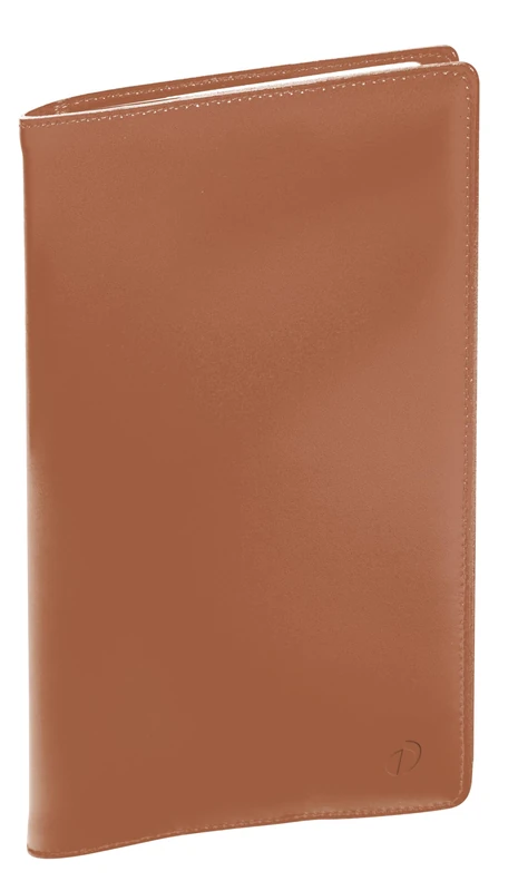Quo Vadis 287412Q President President Diary Italian Language Year 2025 Camel Colour Format 21 x 27 cm Weekly 13 Months December-December Ivory Paper Address Book Removable Cover Smooth Leather Moon