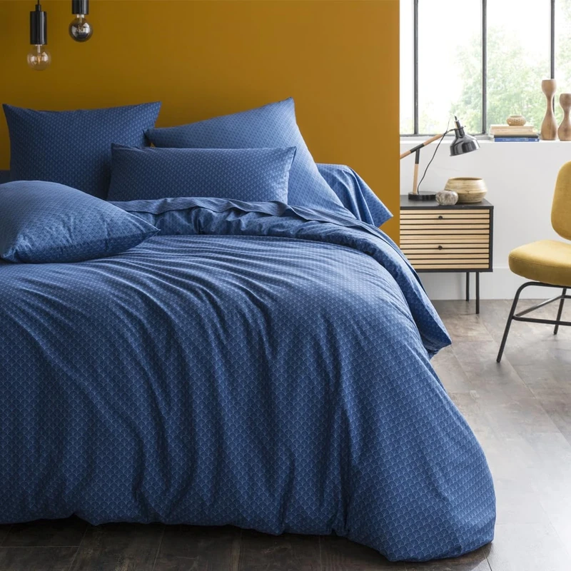 Printed Bamboo Duvet Cover, Camille, 240 x 220 cm, Origin