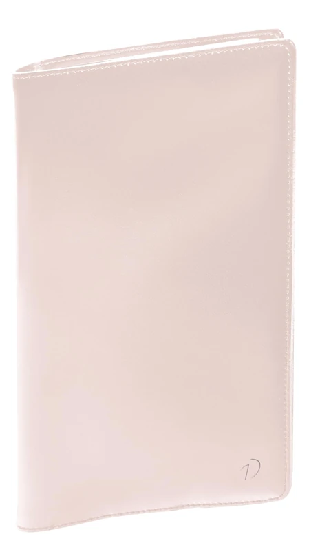 Quo Vadis 2851043Q Business Diary PREST Italian Language Year 2025 Pink Size 10 x 15 cm Weekly 13 Months December-December Ivory Paper Removable Address Book Cover Moon