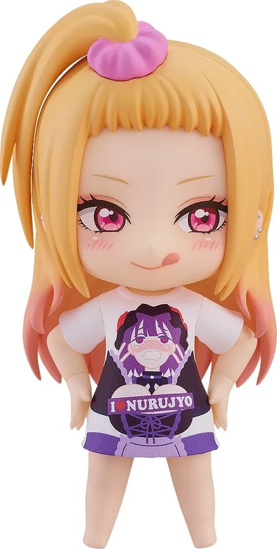 Nendoroid TV Anime Bisque Doll is in Love Kitagawa Umu Null Woman Full Graphic T-Shirt Ver., Non-scale, Plastic, Pre-painted Action Figure