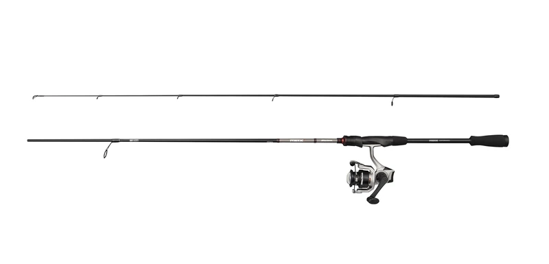 Abu Garcia Max X Spinning Combo, Freshwater Angler Fishing Rod & Reel Pike Perch & Zander, Strong Leightweight & Versatile, Black & Grey, 2.74m Moderate Fast Rod, 3000 Size Reel