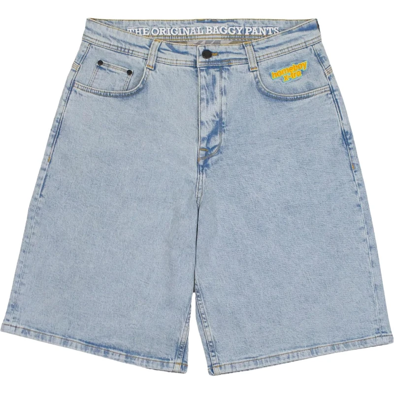 Homeboy Unisex X-Tra Monster Shorts, Moon, 36 - Image 1