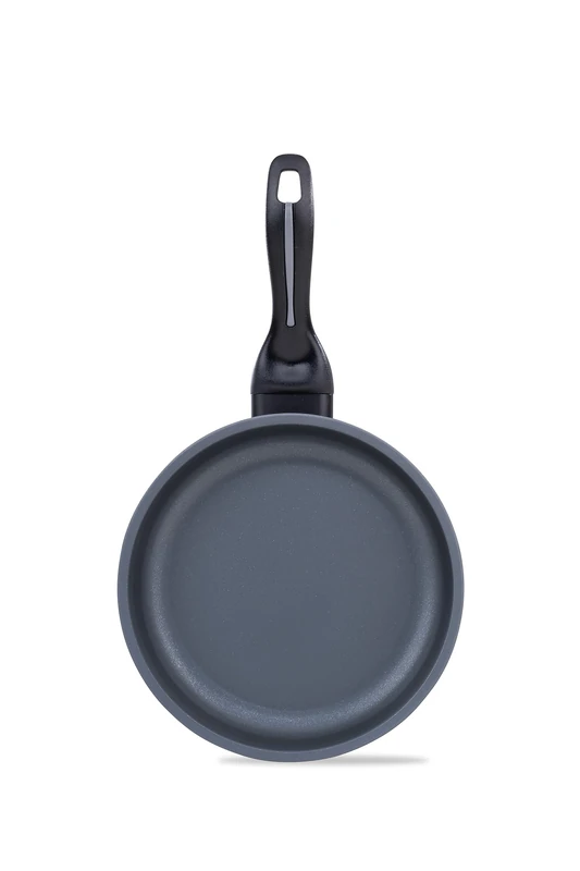 Barazzoni, Frying Pan with Ceramic Coating, Aluminium, Diameter 28 cm, Ergonomic Handle, Also Suitable for Induction, No PFAS, Made in Italy