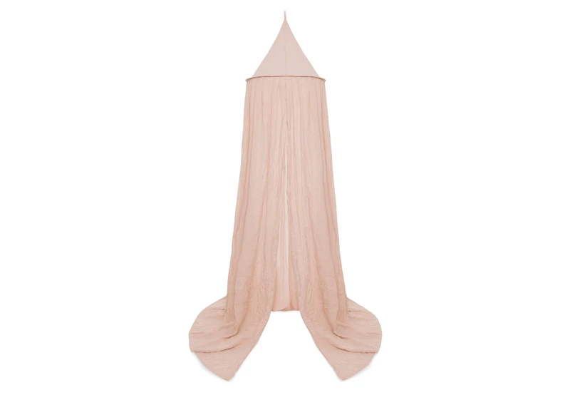 Jollein Vintage Wild Rose Canopy – Height 245 cm – Oeko-Tex Certified – Canopy for Cot and Children's Room