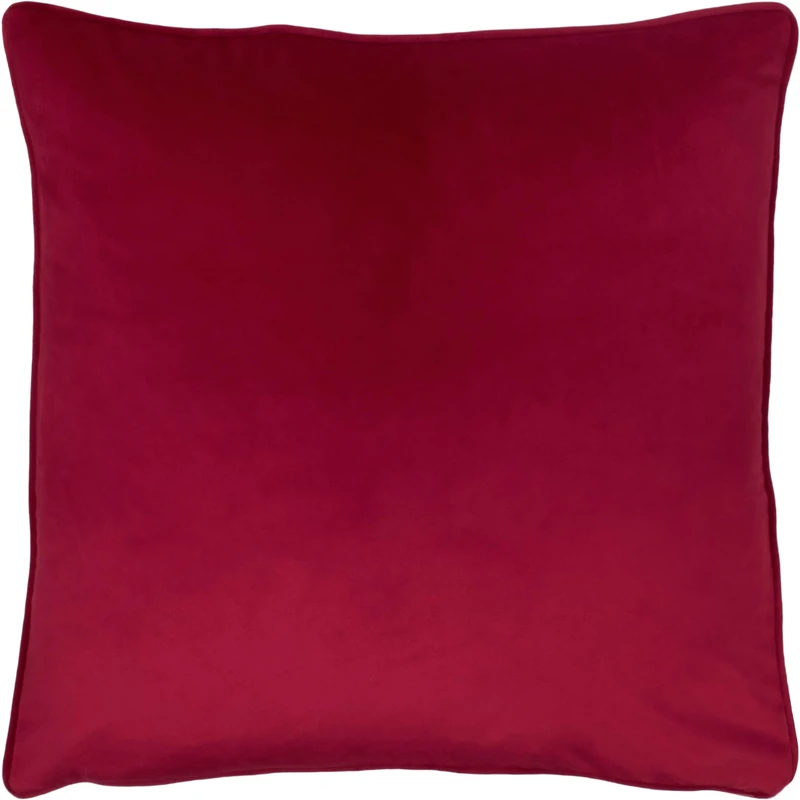 Evans Lichfield Opulence Soft Velvet Piped Feather Rich Filled Cushion