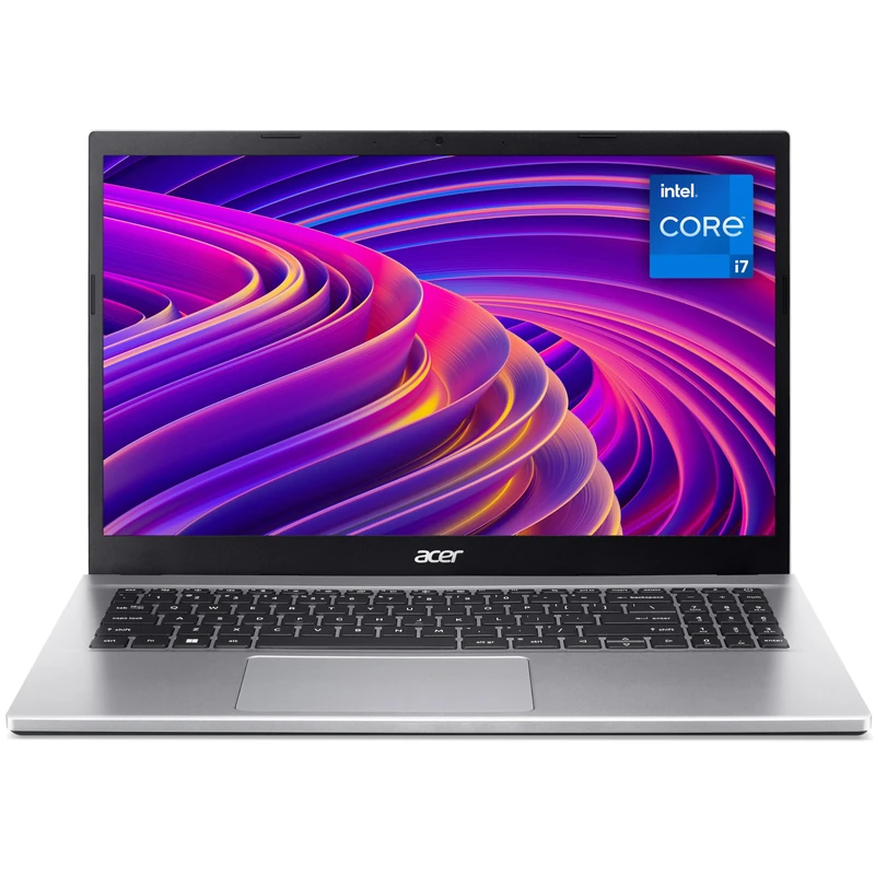 Acer Aspire 3 A315-59 Laptop - Intel Core i7-1255U, 8GB, 512GB SSD, Integrated Graphics, 15.6" Full HD, Windows 11, Silver
