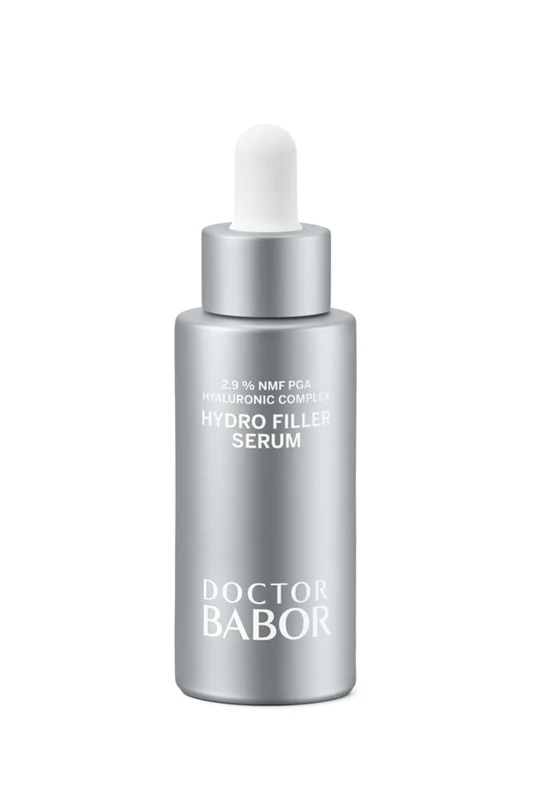 DOCTOR BABOR Hydro Filler Serum | Facial Care for Dry Skin, Moisturising Serum with 2.9% NMF PGA, With Hyaluronic Acid and Peptides, Glow Serum for Face, Fragrance Free, Vegan | 30ml
