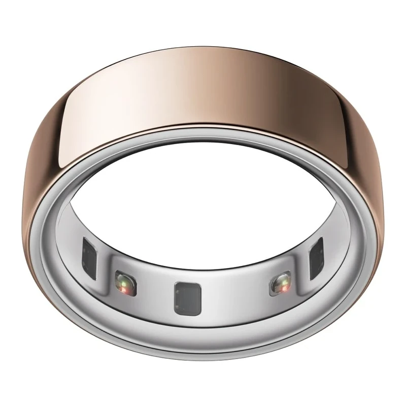 OURA Ring 4 - Rose Gold - Size 4 - Smart Ring | Size First Ring 4 Sizing Kit | Sleep Tracking Wearable - Heart Rate - Fitness Tracker - Up to 8 Days Battery Life
