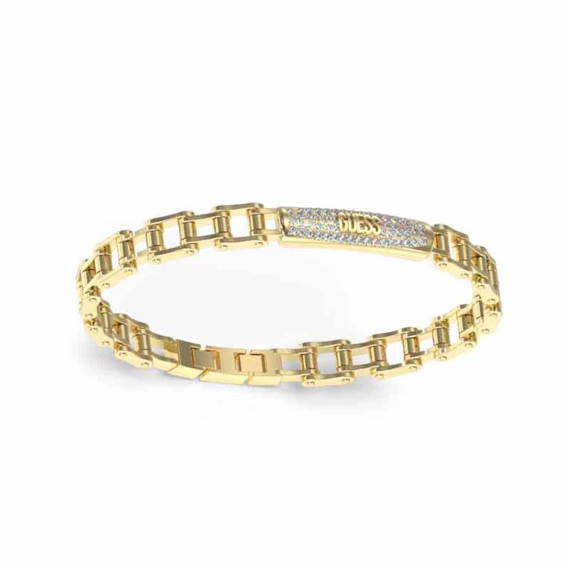 Guess Jewellery Man Bracelet Race Guess - Jumb04414jwygt-u