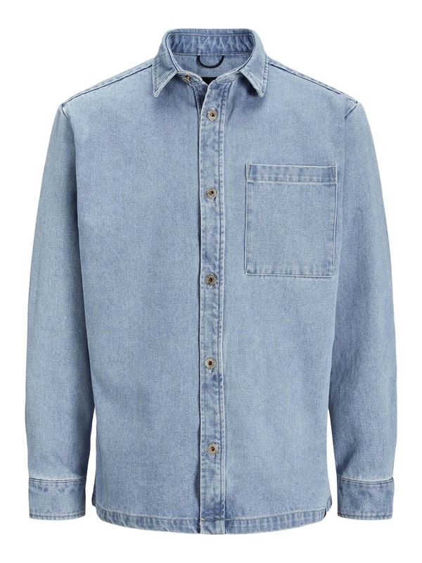Rddcolter Denim Overshrit L/S Noos, Light Blue (Light Blue Denim), M