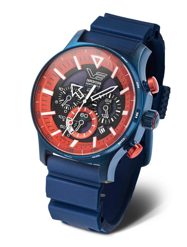Reloj Vostok - Solar Power Chrono / Vr42-595d734-20atm