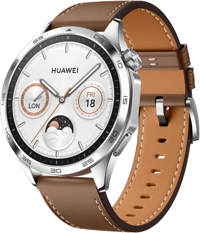 HUAWEI WATCH GT 5 46mm Smartwatch, Sharp-Edged Design, All-new Running and Cycling Sports, Health Tracking, up to 14 Days Battery Life, Compatible with iOS and Android, Brown, Amazon Exclusive