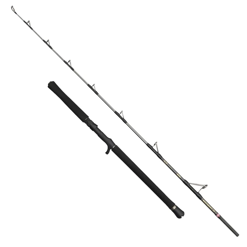 Penn Regiment IV Jig Cast Rod, Saltwater Angler Fishing Sea Fish Cod, Sea Eel, Bass, Pollock, Mackerel, Shark, Strong Leightweight & Versatile, Silver, 1.84m Fast Ambidextrous Rod