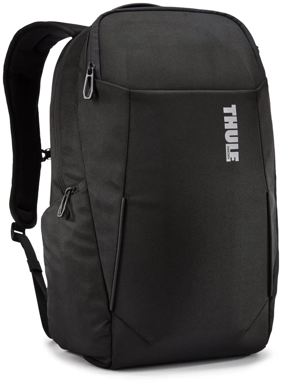 Thule Accent 23L Laptop Backpack New - Fits 15.6" PC or 16" MacBook - Hardshell Protective Compartment - Quick Access Front Pocket - Side Zipper Pocket fits Bottles - 100% Recycled Fabric