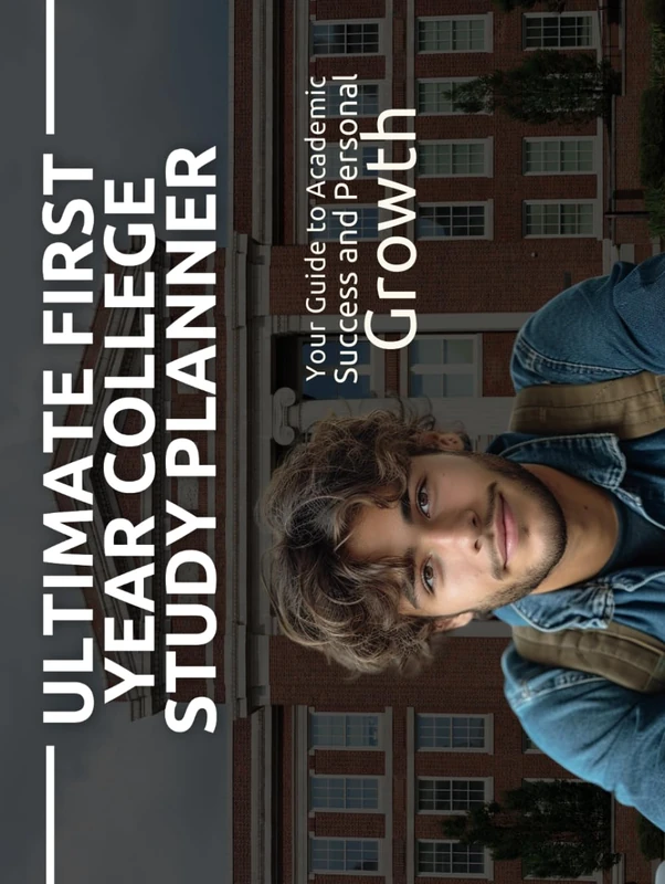 Ultimate First Year College Study Planner: Your Guide to Academic Success and Personal Growth