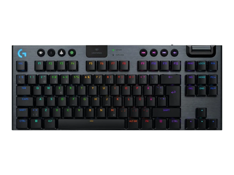 Logitech G G915 X LIGHTSPEED TKL Low-Profile Wireless Gaming Keyboard - QWERTY Pan Nordic Layout