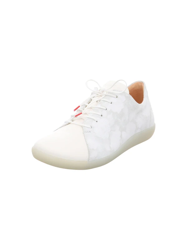 Think! Damen Nature chromfrei gegerbte nachhaltige Halbschuhe, Bianco/Kombi 1010