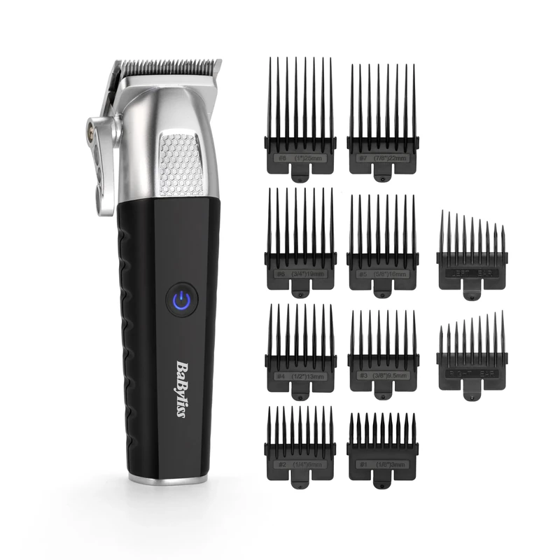 BaByliss E812E Lithium Power Cordless Cordless Hair Clipper Quick Charge Lithium Battery Japanese Stainless Steel Blades