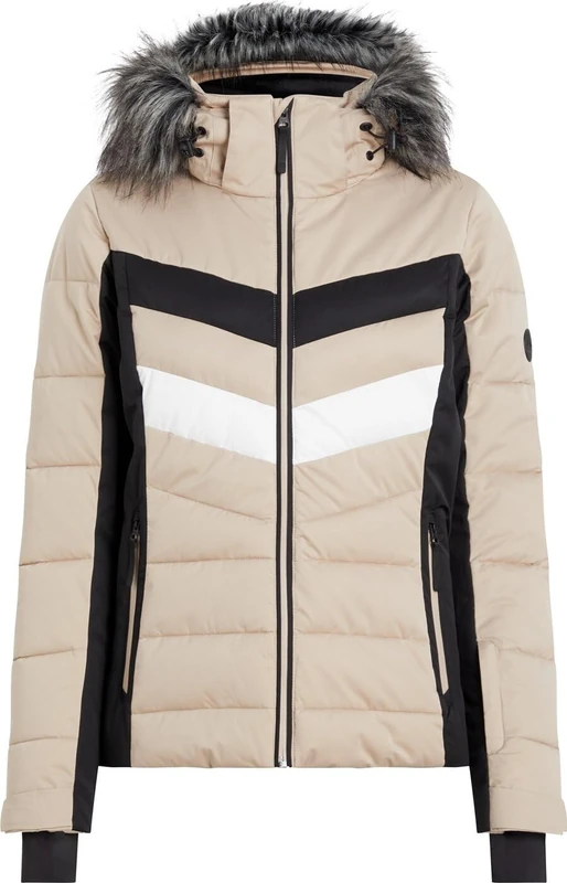 Mckinley Geena II V3 Women's Winter jacket, Brown Smoke, 46