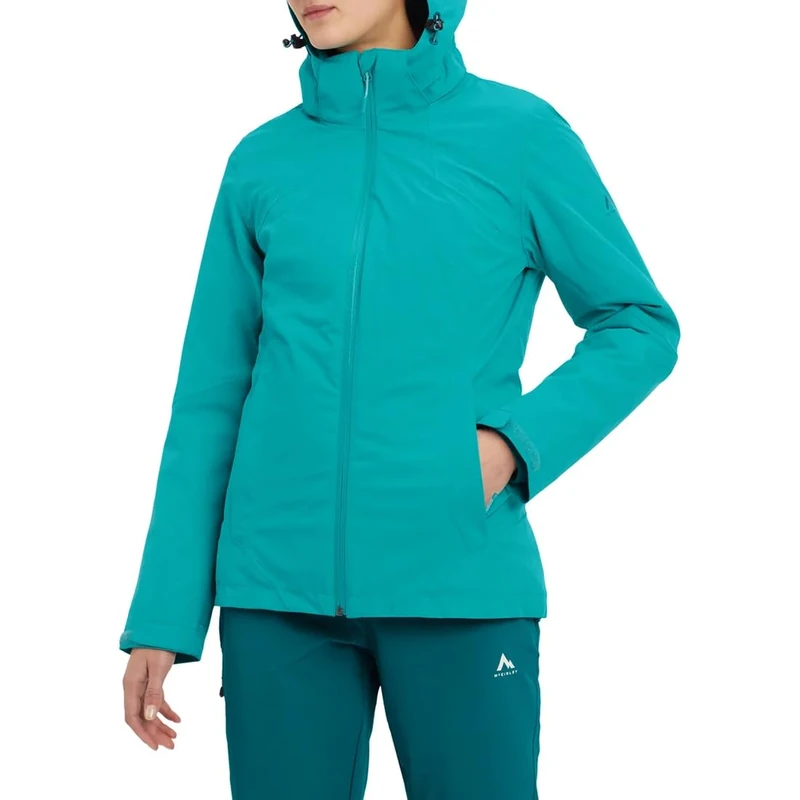 Mckinley Aneli Women's 3 in 1 Jacket, Red Dark/Red Dark, 40