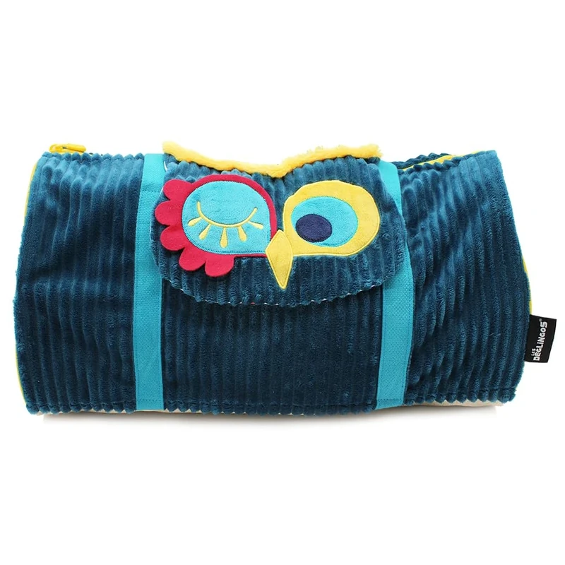 Les Déglingos Unisex's 31235 Luggage-Trunk, Blue/Astros The Owl, 48 cm