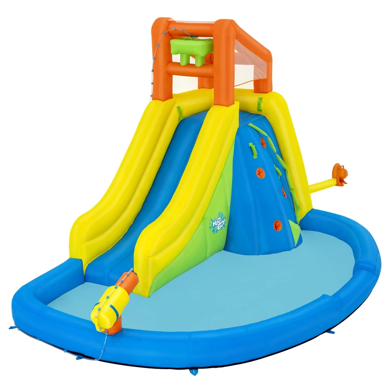 14'3" x 9'5" x 8'9"/4.35m x 2.86m x 2.67m Bracket Splashblast? Mega Water Park