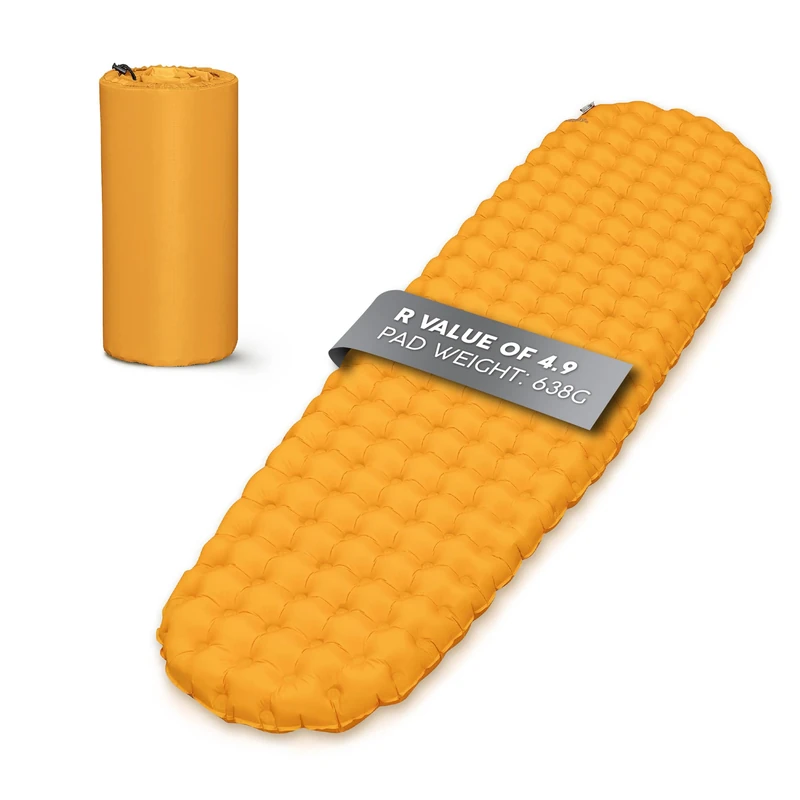 Bestway Insulated Sleeping Pad, Camping Sleeping Mat, Inflatable Thermarest Sleeping Pad, Ultra-Light Sleeping Mat for Camping, Large Size