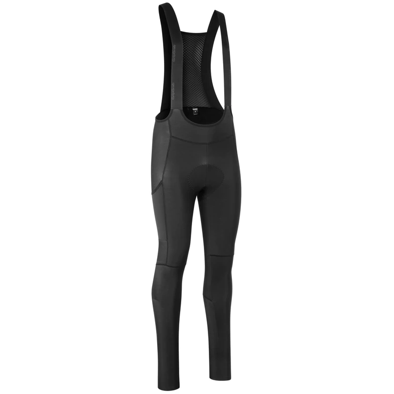 GripGrab PACR Thermal Winter Cycling Bib Tights - Black