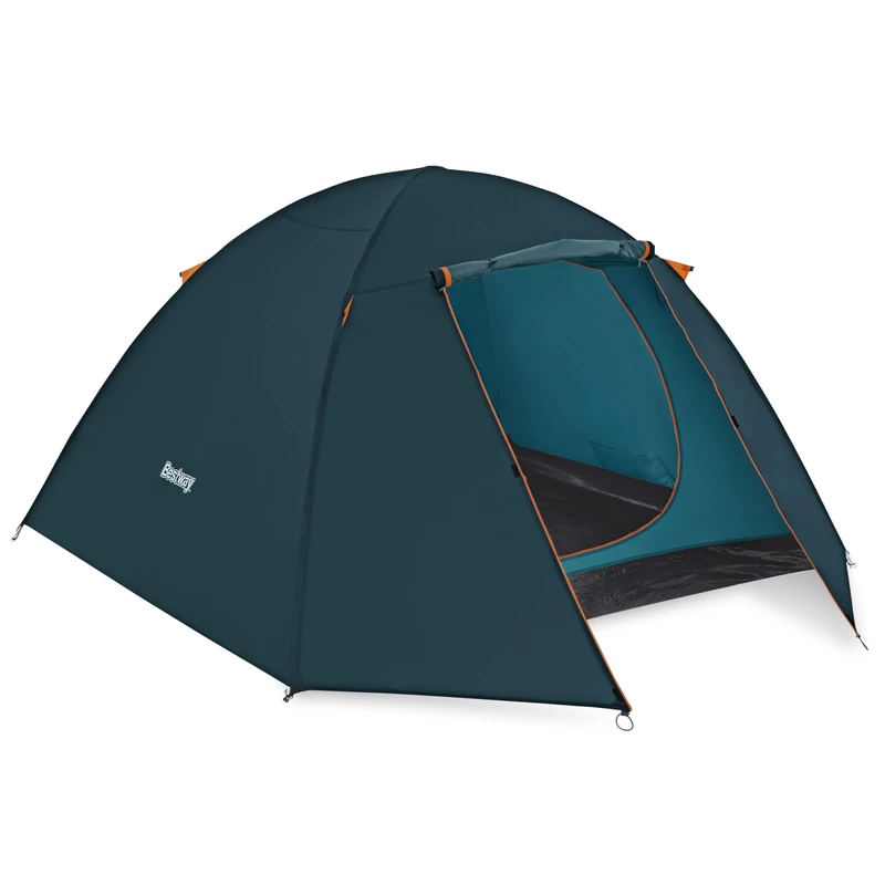 Bestway (28"+6'11") x 7'10" x 55"/(70cm+2.10m) x 2.40m x 1.40m Alpine Dome 4 Tent
