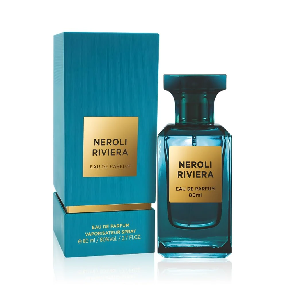 Neroli Riviera Perfume | Citrus Scent | Arabian UAE Luxury Unisex Fragrance | Eau De Parfum 80ml