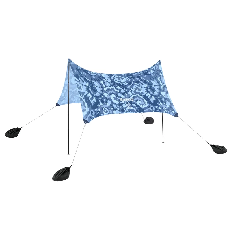 Bestway 6'11" x 6'11" x 6'6"/2.10m x 2.10m x 1.98m Beach Shade Outdoor Canopy