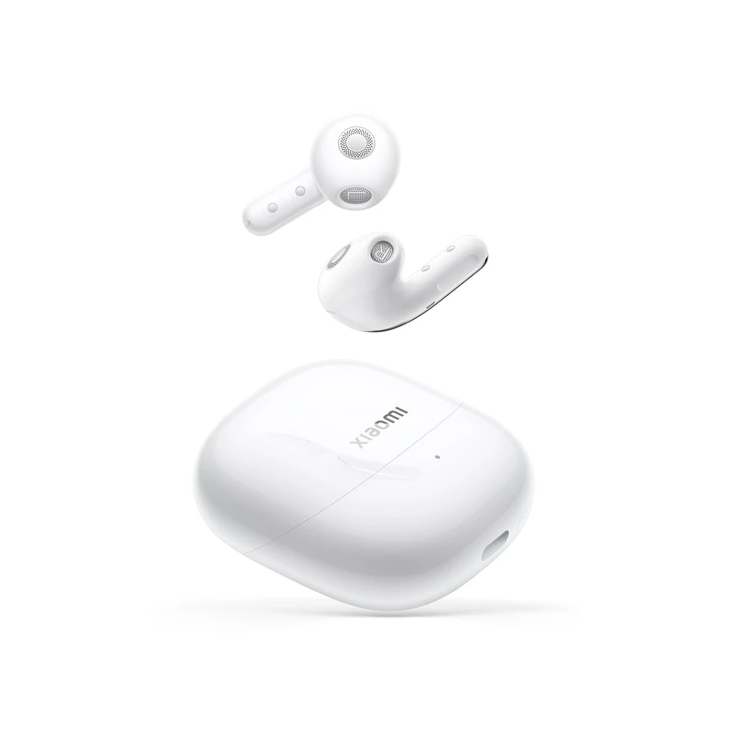 XIAOMI Buds 5 Wireless Earbuds, Workout Earbuds Hi-Res Lossless Audio Hybrid ANC Noise Cancellation 11mm Dual-Magnetic Driver 6.5h Playback with ANC 38-Hour Battery Life Bluetooth 5.4 – Ceramic White