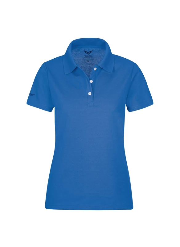 Trigema Women's 527603 Polo Shirt, Electric-Blue, XL