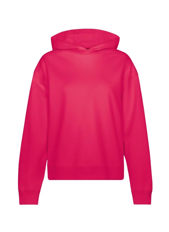 Trigema Women's 577901 Hooded Sweatshirt, Coral, 3XL