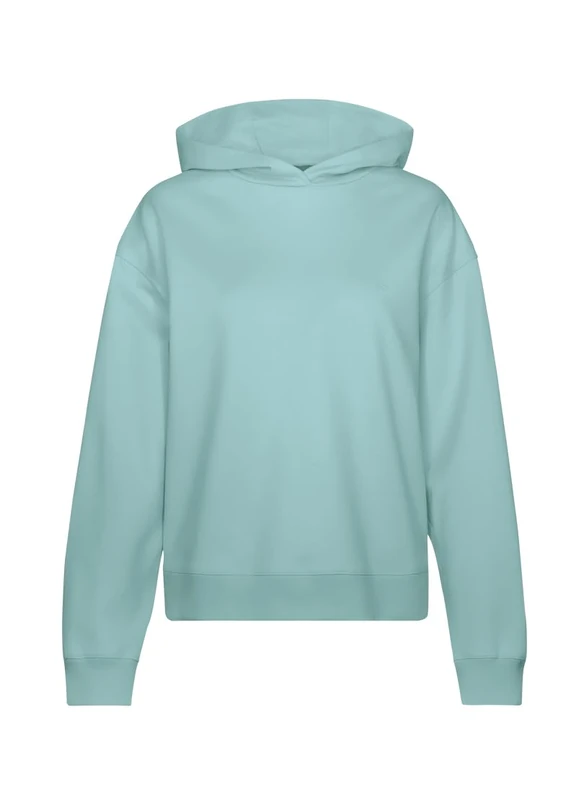 Trigema Skinny Oversized Hoodie, Glacier, M