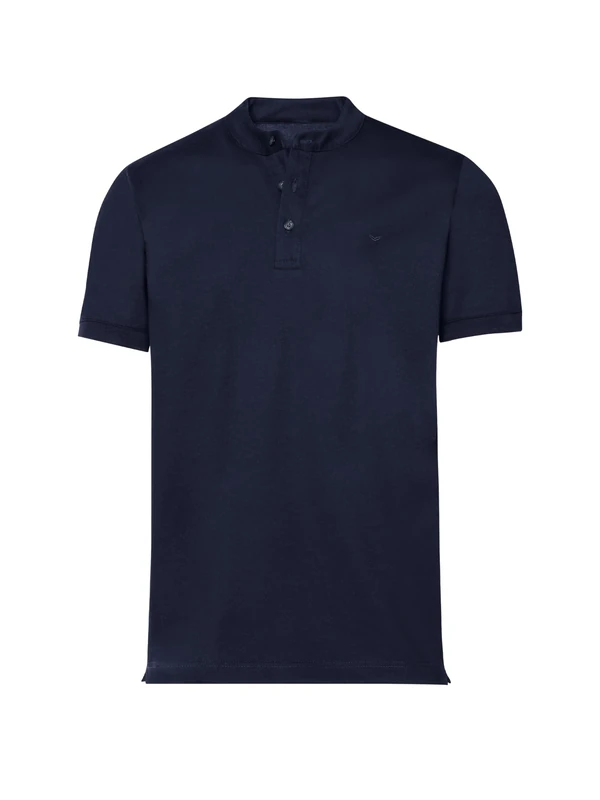 Trigema Men's 627204 Polo Shirt, Navy, XL