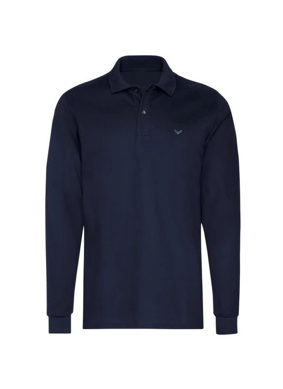 Trigema Men's 627651 Polo Shirt, Blue, 3XL - Image 1