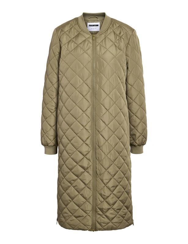 NOISY MAY Women's Nmgilly Quilted Coat FWD Noos, Mermaid, S