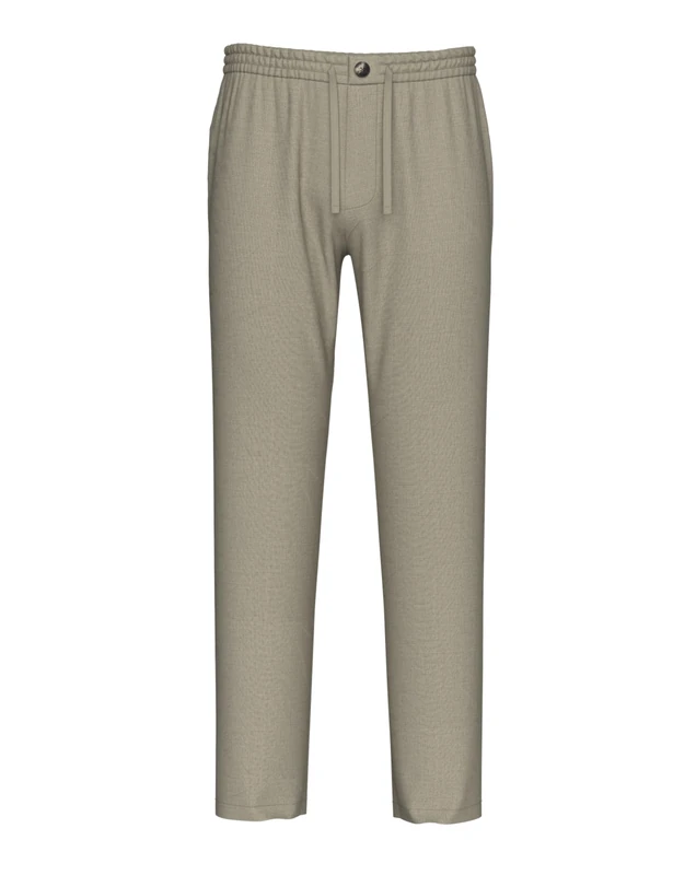 Selected Homme Slh196-Straight Robert String Pant Noos, Sand, M