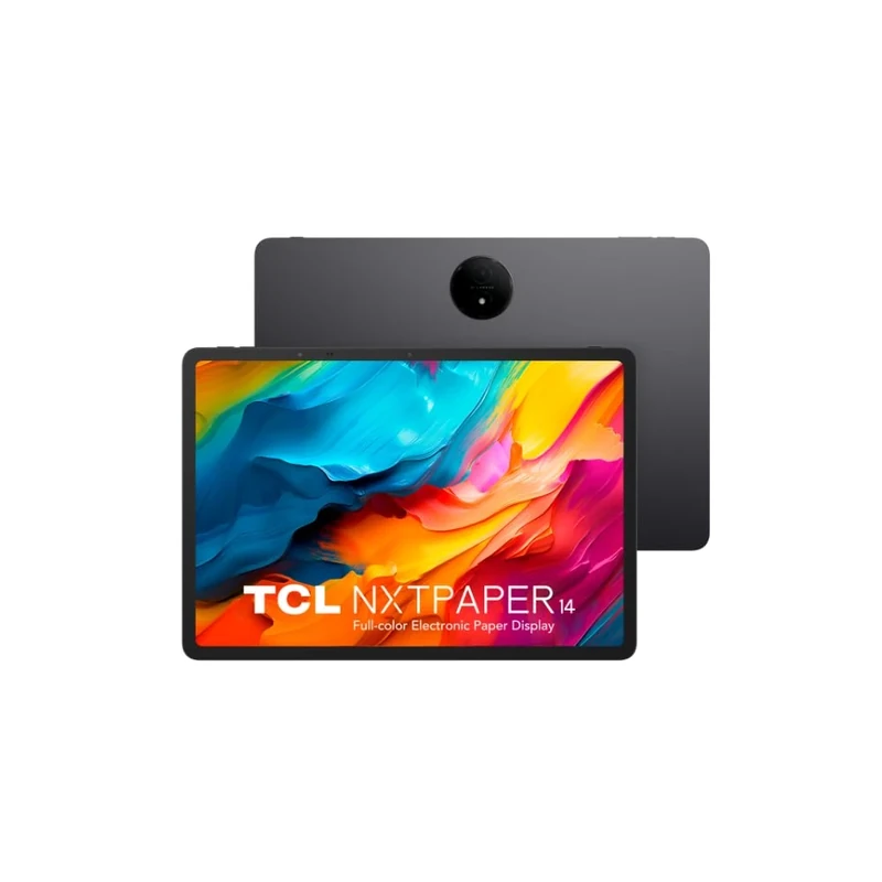 TCL NXTPAPER 14 Tablet, 14.25 Inch FHD, Octa-Core, 8 GB RAM, 256 GB Memory, Expandable by MicroSD, 10,000 mAh Battery, Android 14, Grey, Pen Included