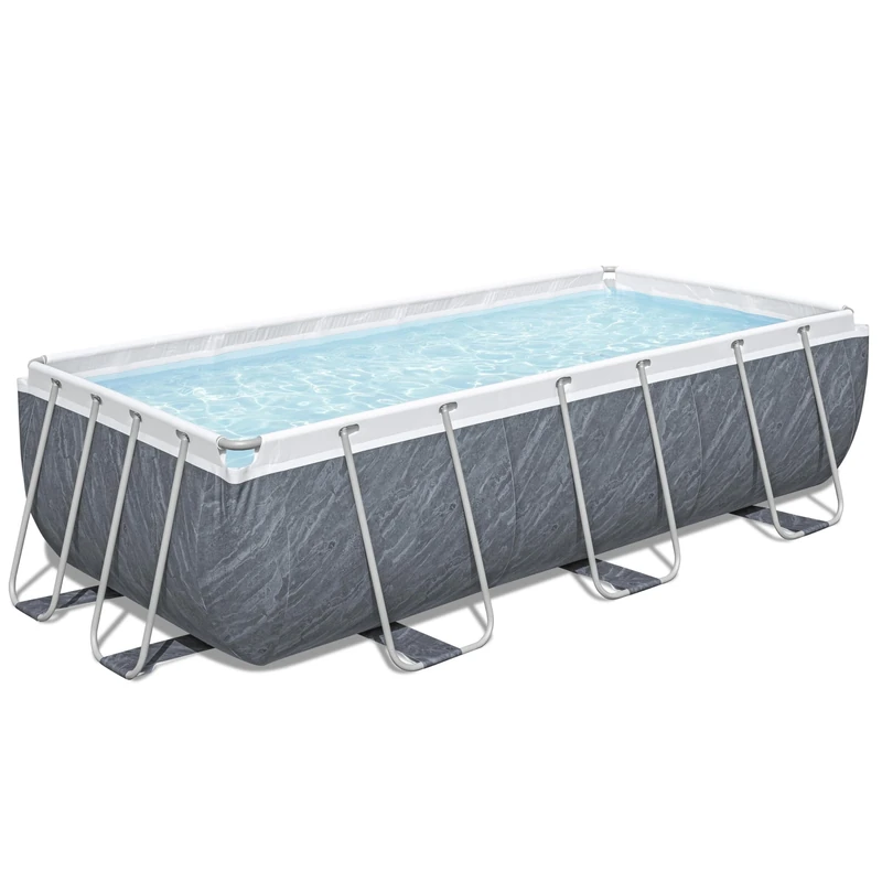 Bestway Steel Pro MAX Above Ground Pool, 13'3" Swimming Pool Rectangular Pool Set