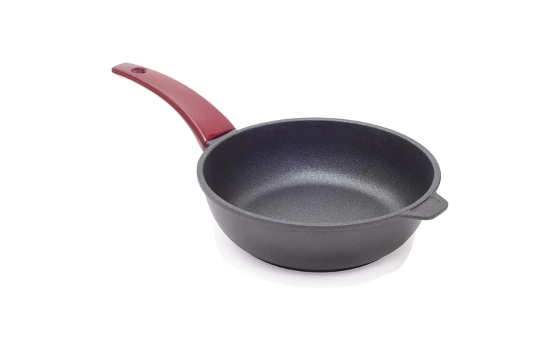 Risoli VINUM Non-Stick Frying Pan Ø28 cm, 8 mm Thick, Made in Recycled Cast Aluminum, No Induction, Made in Italy