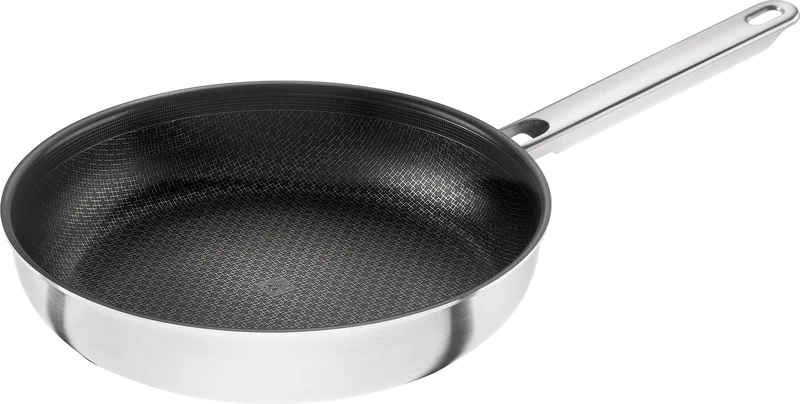 Zwilling Joy Plus Frying Pan 24 cm, Non-Stick Anti-Scratch with Protective Grill, Suitable for All Hobs, Induction Friendly, Dishwasher Safe, Black - Image 1