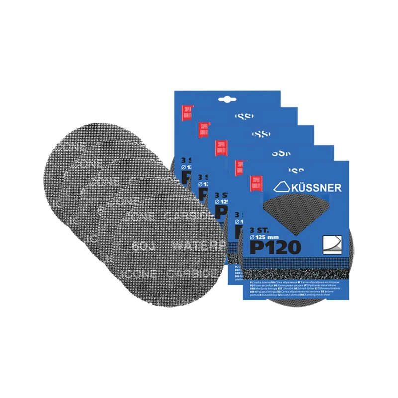 Set of 15 Soft Mesh Velcro, Diameter 225 mm 120